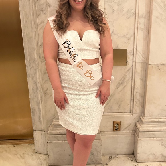 Two piece sequin dress - Picture 3 of 3